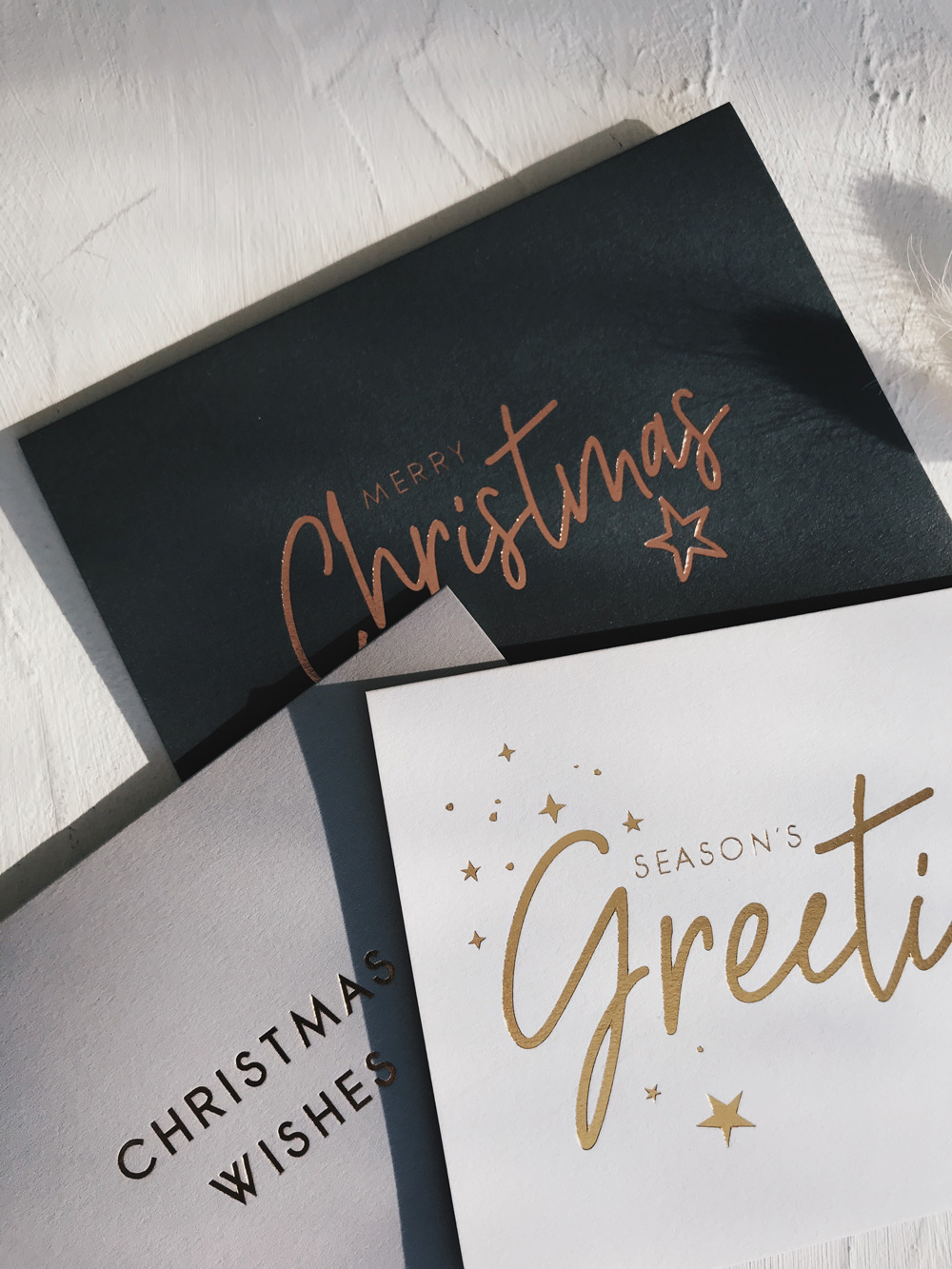 Luxury Gold Foil Christmas Cards PaperGrace