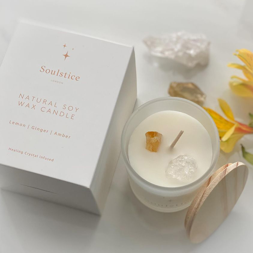 Soulstice Candle Box Branding