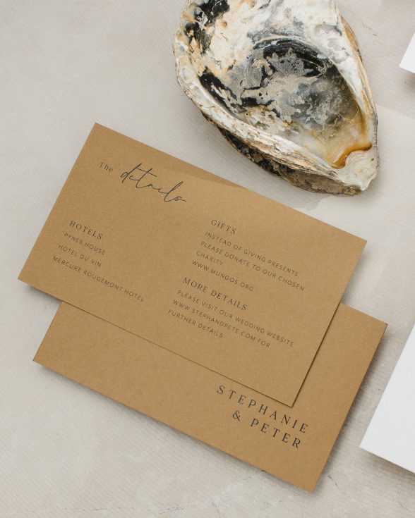 Mustard wedding RSVP in mustard tone